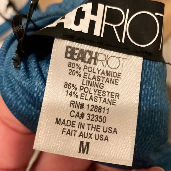 Beach Riot Bikini. Medium and Large - Picture 9 of 11